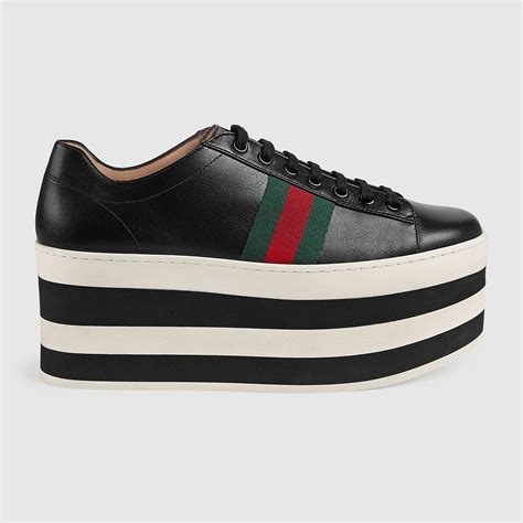 gucci flatform|gucci platform shoes for women.